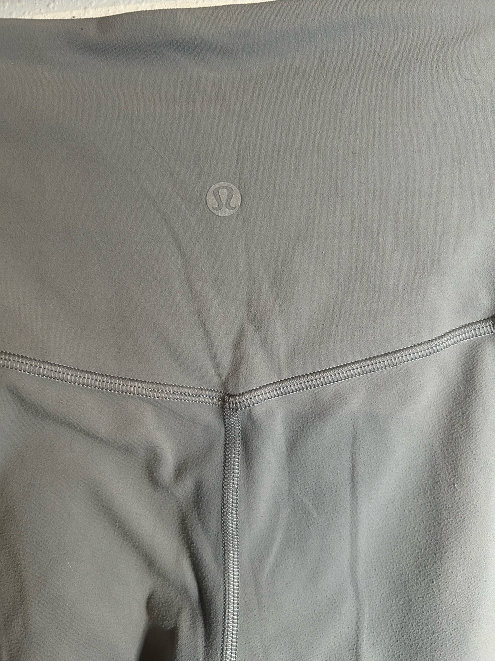 lululemon athletica Gray High-Waist Athletic Shorts